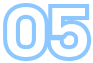 Decorative number five.